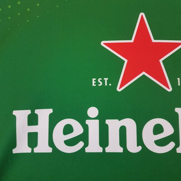 Vintage HEINEKEN Tee Shirt Large US L Beer Shirt - Picture 7 of 16